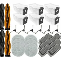 Clearance För L40S Pro Ultra / X50s Pro Ultra / L40s Ultra, P50s Ultra Delar Borste Filter Moppduk Påse