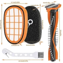 Outlet För Philips Speedpro Max Dammsugarfilter, Dammsugartillbehör Ersättningsborste, för Ph[HK] 1 Set A