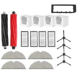 Best För Q8 Max/Q8 /Q8 Max+/Q5 Pro/Q5 Pro+ Robotdel Huvudsida Borstfilter Moppduk Dammpåse