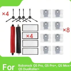 Discount För Q5 Pro, Q5 Pro+, Q5 Max+, Q5 DuoRoller+ Dammsugare Huvudborste Sidoborste Filter Dammpåsar