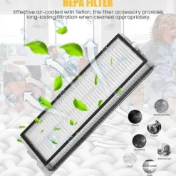 Online För Qrevo S/QRevo Pro/QRevo MaxV Robotdammsugare Huvudborstar Sidoborstar Hepa-filter Moppduk Damm