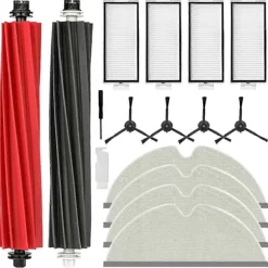 Best unbranded För Roborock Q8 Max/ Q5 Pro Huvudborste Sidoborste Hepa Filter Moppduk plastic 51