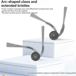 New För Roborock Q10 S5 / Q10 S5+ / Q10 X5 / Q10 X5+ / Q10 VF / Q10 VF+ Reservdelar Dammsugare Borste Filter Moppduk Dammpåse