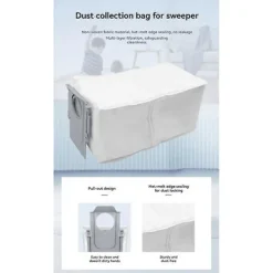 New För Roborock Q10 S5 / Q10 S5+ / Q10 X5 / Q10 X5+ / Q10 VF / Q10 VF+ Reservdelar Dammsugare Borste Filter Moppduk Dammpåse