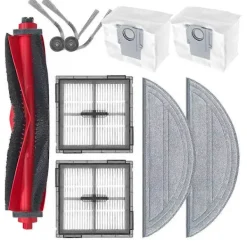 Best För Roborock Q10 S5/Q10 S5+/Q10V/Q10V+/Q10 VF/Q10 VF+/S8 Pro/S8 Pro Plus Del Huvud Sidoborste Filter Moppduk Dammpåsar[HK]