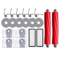 Discount För Roborock Qrevo L / QR 798 / QV 35A / QR 598 Dammsugardelar Huvudborste Sidoborste Hepa Filter Moppduk Dammpåsar