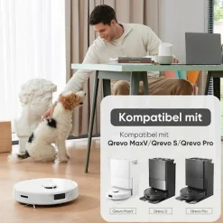 Online För Roborock Qrevo S/Qrevo MaxV/Qrevo Pro Huvudsidoborstar Hepa-filter Moppdukar Dammpåsar Ersättning