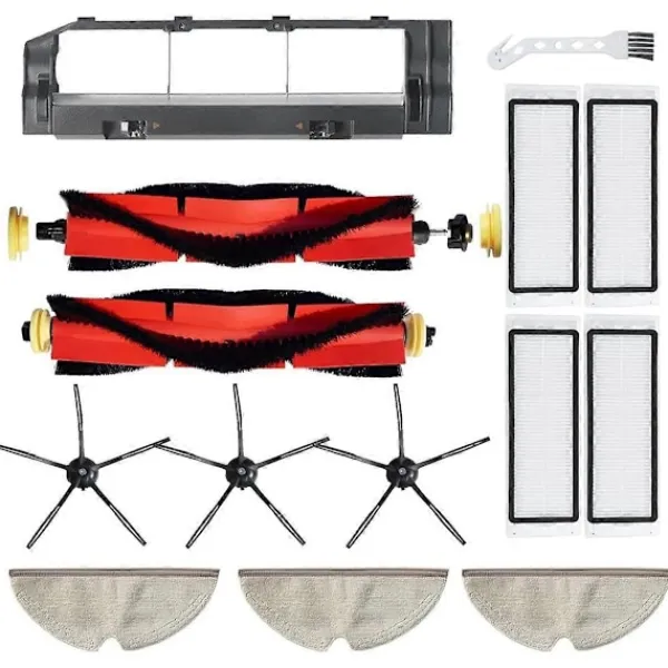 Outlet FMYSJ För Roborock S6 S6 MaxV S6 Pure Huvudborste Sidoborste Filter Moppduk (FMY) Plastic 52