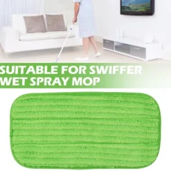New FÖR Swiffer Sweeper Platt Mopp 12 tum återanvändbar mopp