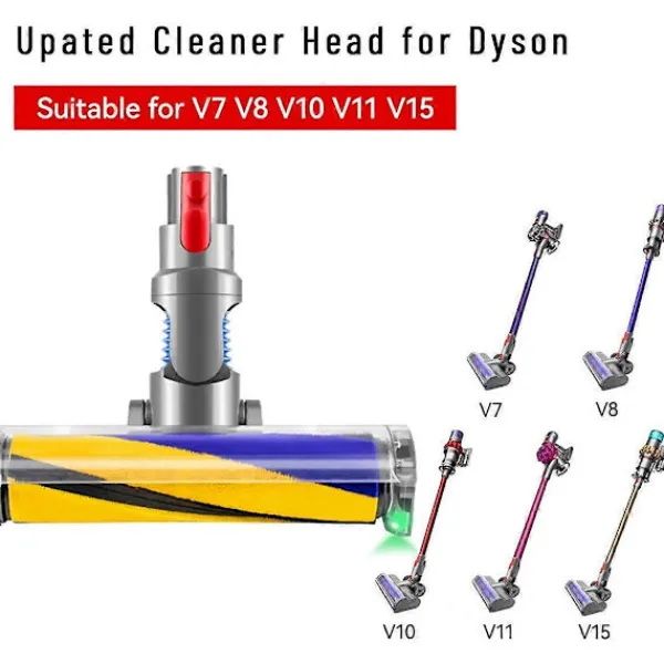 Outlet För V15 V11 V10 V8 V7 Hårt Trägolv Munstycke Mjuk Rulle Borste