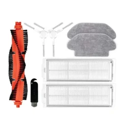 Clearance Bieco För Xiaomi Mop 2S / Mop P / XMSTJQR2S / STYTJ02YM Robotdammsugare Ersättningsdelar Huvudborste Sidoborste Hepa Filter Mopp