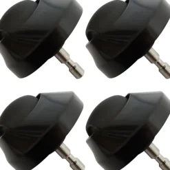 INF Framhjul Kompatibelt med Roborock S6/S5 Max/E4-serien Dammsugare, 360° Rotation för Smidig Navigation