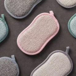 BEBETTER Färgen är slumpmässig och två krokar medföljer, Tvättbar Svamp 5 st Mikrofiberduk Gåva! Bilruta