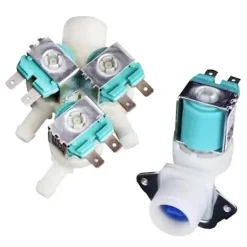 Hot 5220FR2075L Tvättmaskin Kallvatten Inloppsventil och 5220FR2006H Tvättmaskin Varmvatten Inloppsventil för / Tvättmaskin