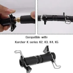 New Förlängningsadapter Kopplingsslang Vattenrengöring Högtryckstvätt Kompatibel med Karcher K2 K3 K4 K5 K6 K7