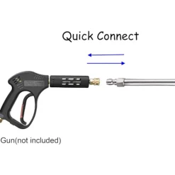 Online Förlängningsrör för högtryckstvätt, 17 tum, 1/4 tum snabbkoppling