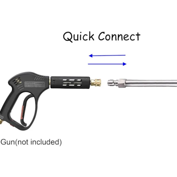 Online Förlängningsrör för högtryckstvätt, 17 tum, 1/4 tum snabbkoppling