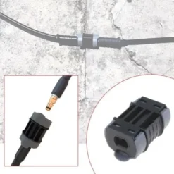 Clearance Förlängningsslang för högtryckstvätt, kompatibel med Kärcher högtryckstvättar K2/K3/K4/K5/K6/K7, 583-BIW_yux