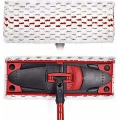 Förpackning med 6 platta mikrofibermopphuvuden kompatibla med Vileda Ultramax..DEBUNS[HK]