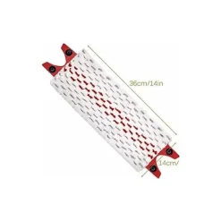 Best Förpackning med 6 platta mikrofibermopphuvuden kompatibla med Vileda Ultramax.