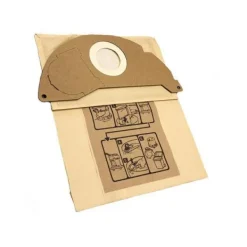 Hot Förpackning med 10 påsar för Kärcher A2004/ A2054 / WD2250/ MV2/ WD2 ersättningsdammsugarpåse