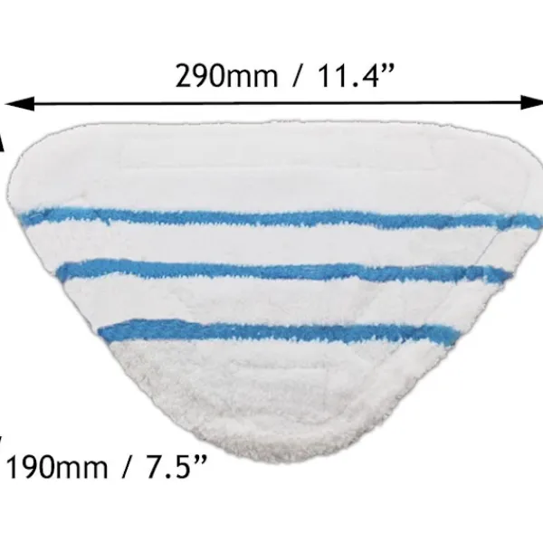 New Förpackning med 6 tvättbara dynor för Beldray 5-i-1 och 9-i-1 ångmoppar.
