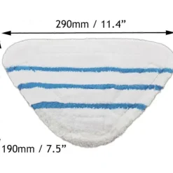 LEIGELE Förpackning med 6 tvättbara dynor för Beldray 5-i-1 och 9-i-1 ångtvättar. (LGL)
