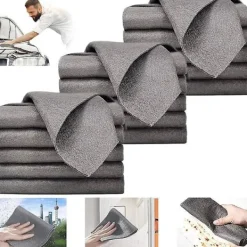 Outlet Förtjockad magic rengöringsduk, mikrofiberglasrengöringsdukar, återanvändbara rengöringsdukar 20 x 30 cm 15Pcs