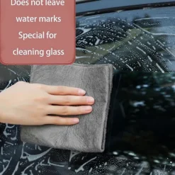 Outlet Förtjockad Magisk Rengöringsduk För Fönster Glas Bil Portabel Randfri 30 Cm Återanvändbar Mikrofiberhandduk