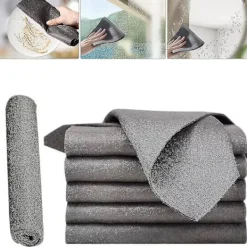 Hot Förtjockad magisk rengöringsduk, mikrofiber glasrengöringsduk trasor, återanvändbara rengöringsdukar