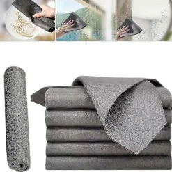 Best Förtjockad Magisk Rengöringsduk, Mikrofiber Glasrengöringsdukar, Återanvändbara Rengöringsdukar U 5 st 20 x 30 cm 20 x 30 cm 5Pcs