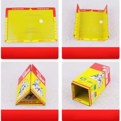 New Förtjockade muslimfällor Råttmus Lockfällor Lager Musbräda Klistermärke för hushåll