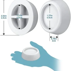 Sale Förtvättsmaskinfötter, gummifötter, halkfria, golvskydd, stötdämpande bricka för mattor, torktumlare