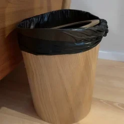 Hot Förvaring Trä Papperskorg Hink Soptunna Hotell Vardagsrum A