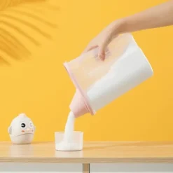 New Förvaringslåda för tvättmedel med lock, plastburk, kreativ behållare för hushållet, speciallåda för tvättmedel, förvaringshink 1 Nordic Blue 2.5L