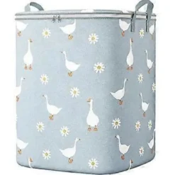 Online Förvaringsväska Organizer för förvaring av dagliga nödvändigheter Vikbart vattentätt material Hög kapacitet (100L)