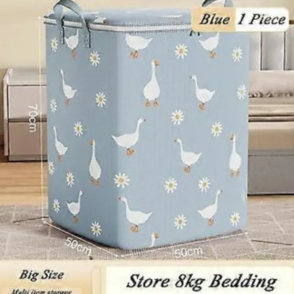 Online Förvaringsväska Organizer för förvaring av dagliga nödvändigheter Vikbart vattentätt material Hög kapacitet (100L)