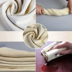 Best Fshion Naturlig Mocka Bilrengöringsdukar Tvätt 60cm*45cm White