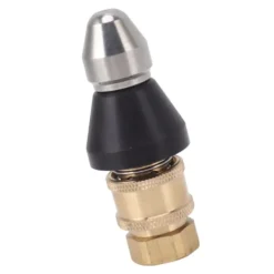 Discount G1/4 avloppsrör rengöringsmunstycke rostfritt stål hållbar G3/8 hon gänga adapter tryck avlopp jetter munstycke