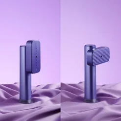 Online G5 Klädångare, Professionell 2 i 1 Ångare för Kläder och Strykjärn, Endast 0,75 kg Lätt, 1200 W 10 Minuters Kontinuerlig Ånga för Resor och Hem, lila | Fyndiq