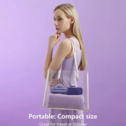 Online G5 Klädångare, Professionell 2 i 1 Ångare för Kläder och Strykjärn, Endast 0,8 kg Lätt, 1200 W 10 Minuters Kontinuerlig Ånga för Resor och Hem