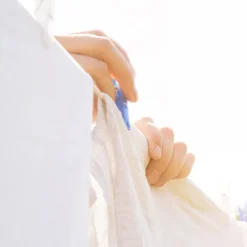 New g Line Rep Tvättlina Utomhus Klädstreck Utomhus Fleranvändningsbar Flätad Bomull Mjukt Rep för Trädgård, Konst och Hantverk | 4mm (20M) 20M White