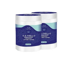 Sale 500g Oljerengöringsmedel Bubbelkoncentrerat Tung Oljerengöringspulver Kök Fläkt Oljefläck Upplösande Rengöringsmedel 1-3x 2st 2pcs