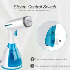 Clearance Galapare Upprätt Ångare, Portabelt Upprätt Ångstrykjärn, 1500W 280ml Upprätt Strykjärn, Portabel Upprätt Strykningsmaskin, Snabb Uppvärmning på 15 Sekunder | Fyndiq