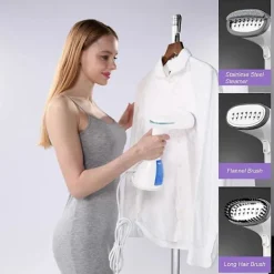 Clearance Galapare Upprätt Ångare, Portabelt Upprätt Ångstrykjärn, 1500W 280ml Upprätt Strykjärn, Portabel Upprätt Strykningsmaskin, Snabb Uppvärmning på 15 Sekunder | Fyndiq