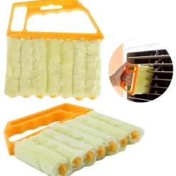 Clearance unbranded Galaxy Persiennrengöringsmedel, 2 st Shutter Duster, persiennborste, lämplig för rengöring av luckor