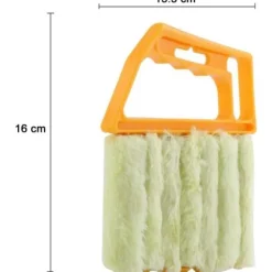 Clearance unbranded Galaxy Persiennrengöringsmedel, 2 st Shutter Duster, persiennborste, lämplig för rengöring av luckor