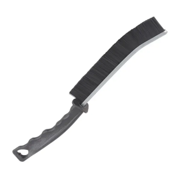 Sale Gap Rengöringsborste PE Legering Svart Bekvämt Grepp Multifunktionell Gap Borste för Fönsterlucka Dörr Fönsterspår Kök