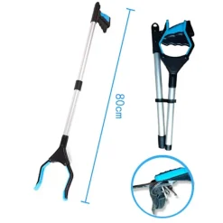 Hot Garbage Clip Pickup Pickup Aluminiumlegering Vikbar sophämtning