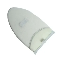 Outlet Jettbuying Garment Steamer strykhandske Anti Steam Mitt med Finger Loop 1PC White